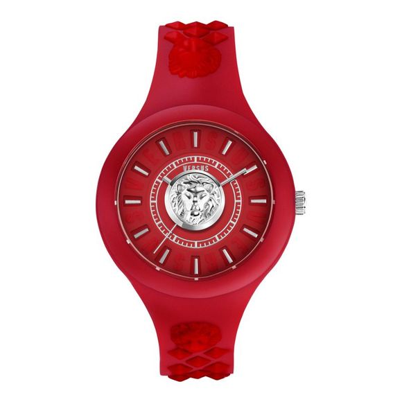 Versus Versace Fire Island Lion Watch Red Womens - Picture 1 of 3
